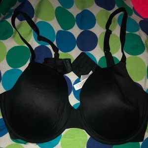 Black Lightly Lined Bra NWT